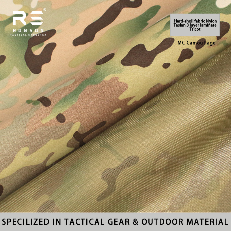 Outdoor Sport Jacket - MCマルチカム迷彩184TナイロンタスランTPU3層ラミネート生地通気性と撥水性のあるアウトドアジャケット