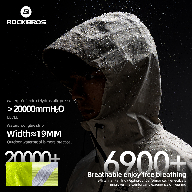 Outdoor Sport Jacket Women'S - Rockbros-男性と女性のための防水サイクリングジャケット,通気性のあるレインコート,アウトドアスポーツウインドブレーカー,ハイキングジャケット,ヨーロピアンサイズ