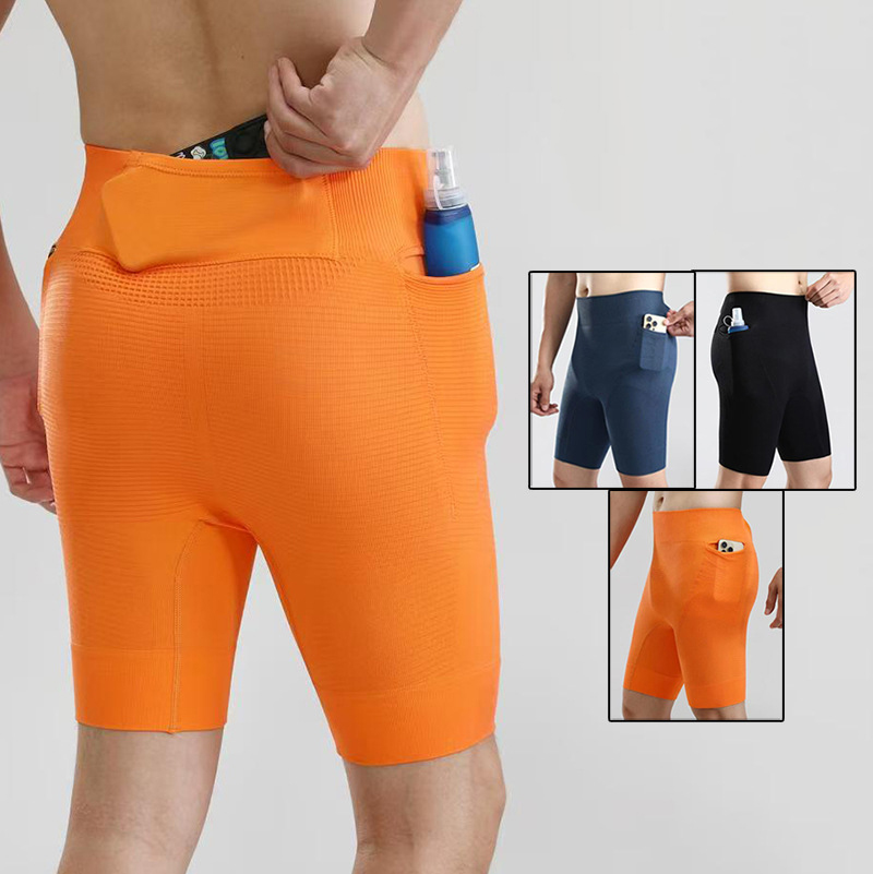 Outdoor Sport Leggings - 男性屋外ランニングショーツ男性ボードジムエクササイズフィットネスレギンスワークアウトバスケットボールハイキングトレーニングスポーツサッカー服 A79