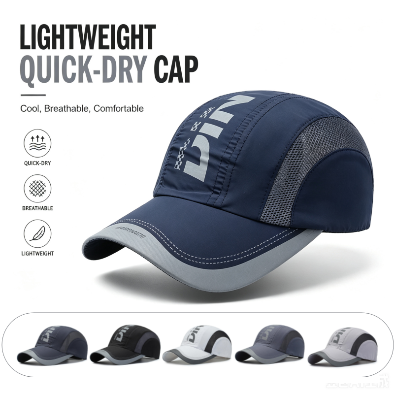 Outdoor Sport Hat - 速乾性スポーツキャップ男性軽量ランニングハットソフト通気性メッシュスポーツ野球帽調節可能なアウトドア活動