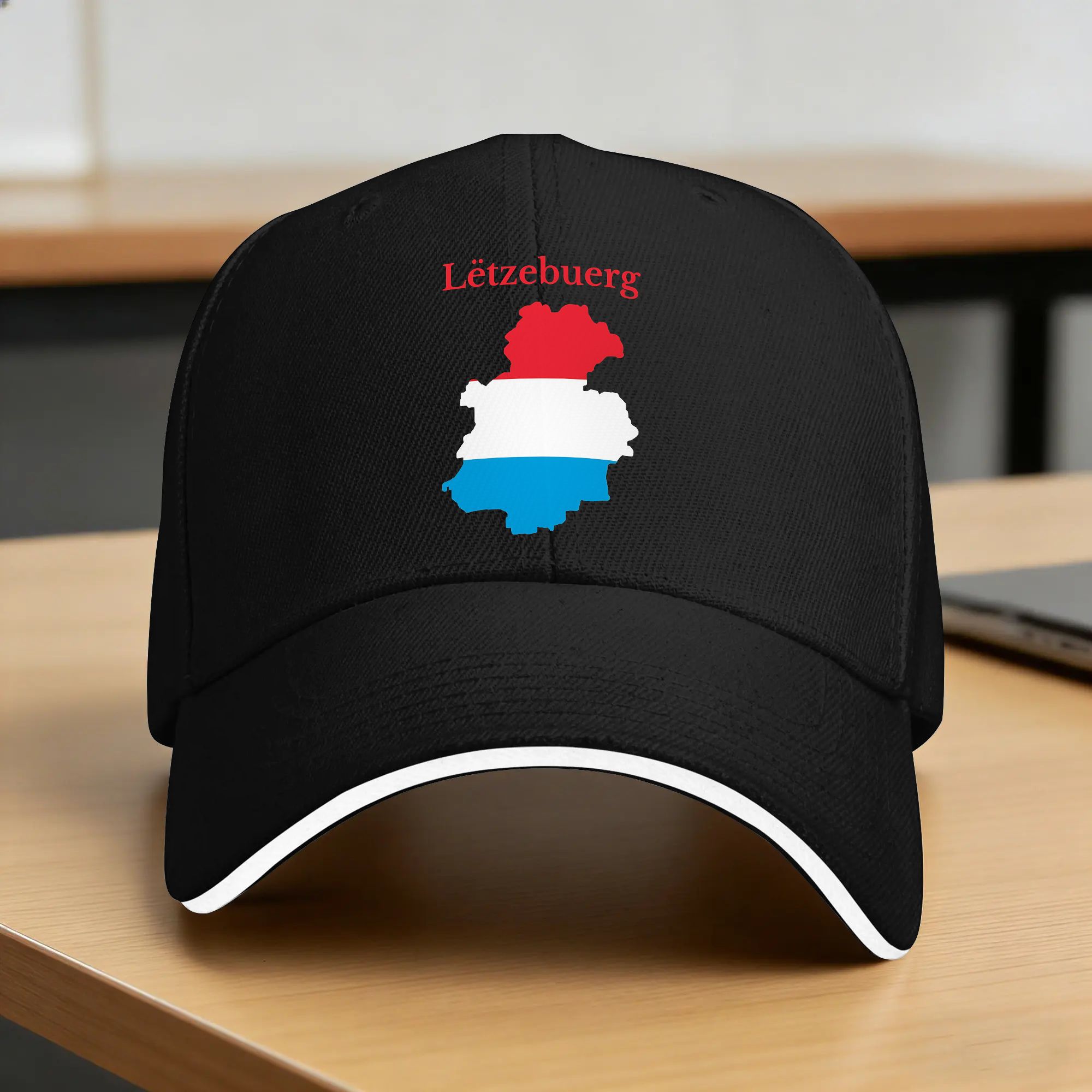 Outdoor Sport Luxembourg - 夏カジュアル野球帽ルクセンブルク国旗マップアウトドアスポーツトラック運転手帽子ユニセックスティーン用日焼け止めヴィンテージ野球帽