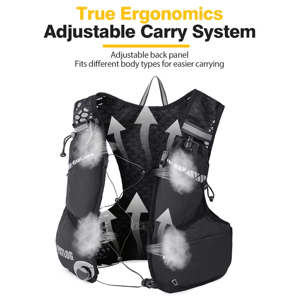 NEWBOLER 屋外トレイルランニングバックパック 8L  - Trail Running Vest のレビューと価格