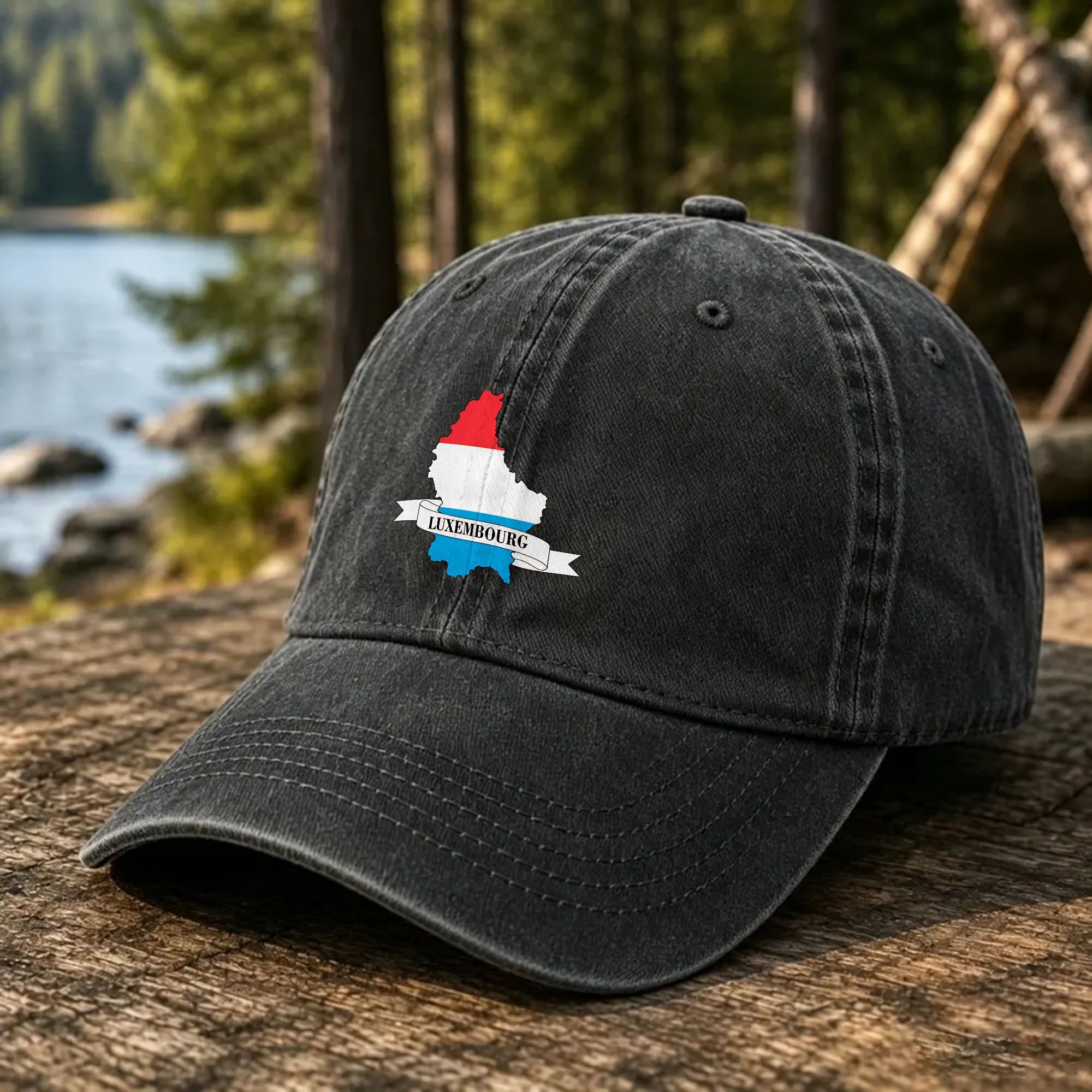 ルクセンブルク国旗マップ太陽野球帽ファッションユニセックステ - Outdoor Sport Luxembourg のレビューと価格