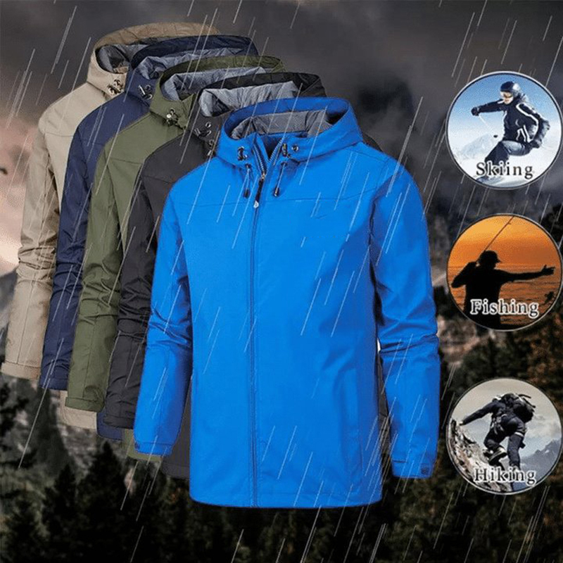 防風ユニセックスジャケット,登山,アウトドア,秋冬,ジッパー - Outdoor Sport Winter Jacket のレビューと価格