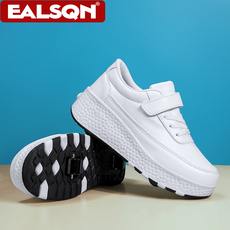 ファッション子供用ローラースケート男の子女の子ダブルホイール - Outdoor Sports Shoes のレビューと価格