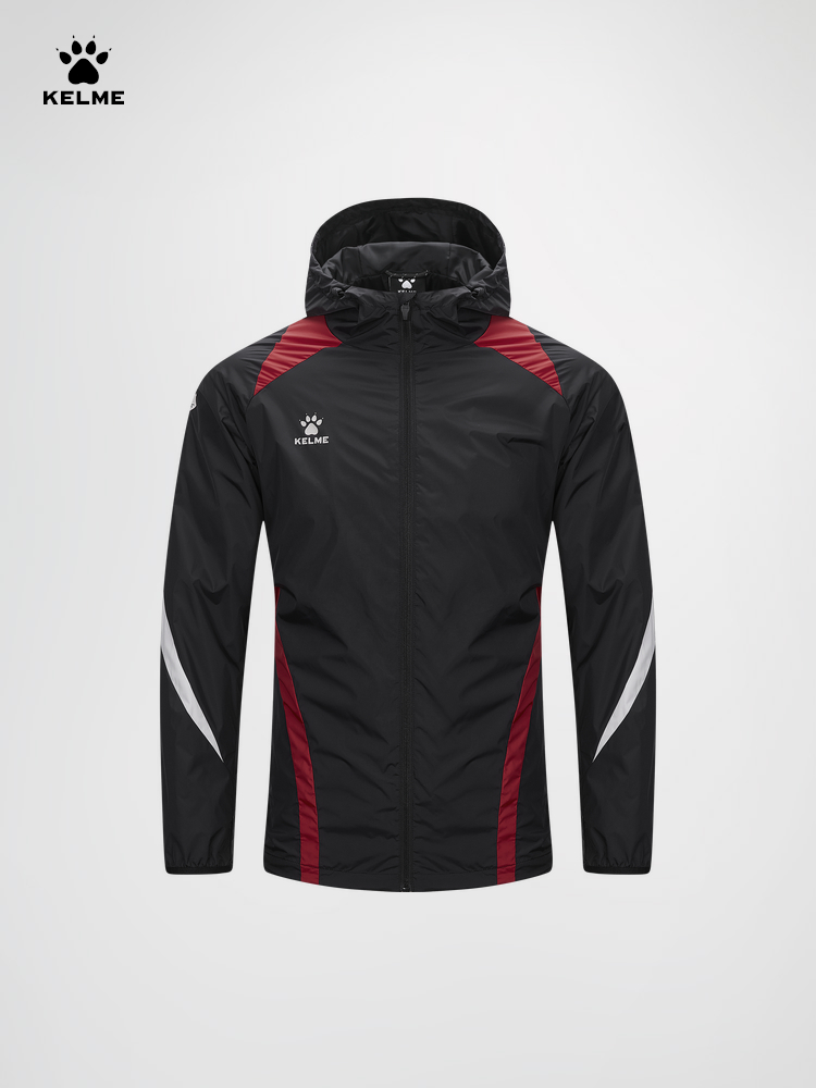 KELME スポーツウインドブレーカーメンズ防水フード付き織 - Outdoor Sport Waterproof Jacket のレビューと価格