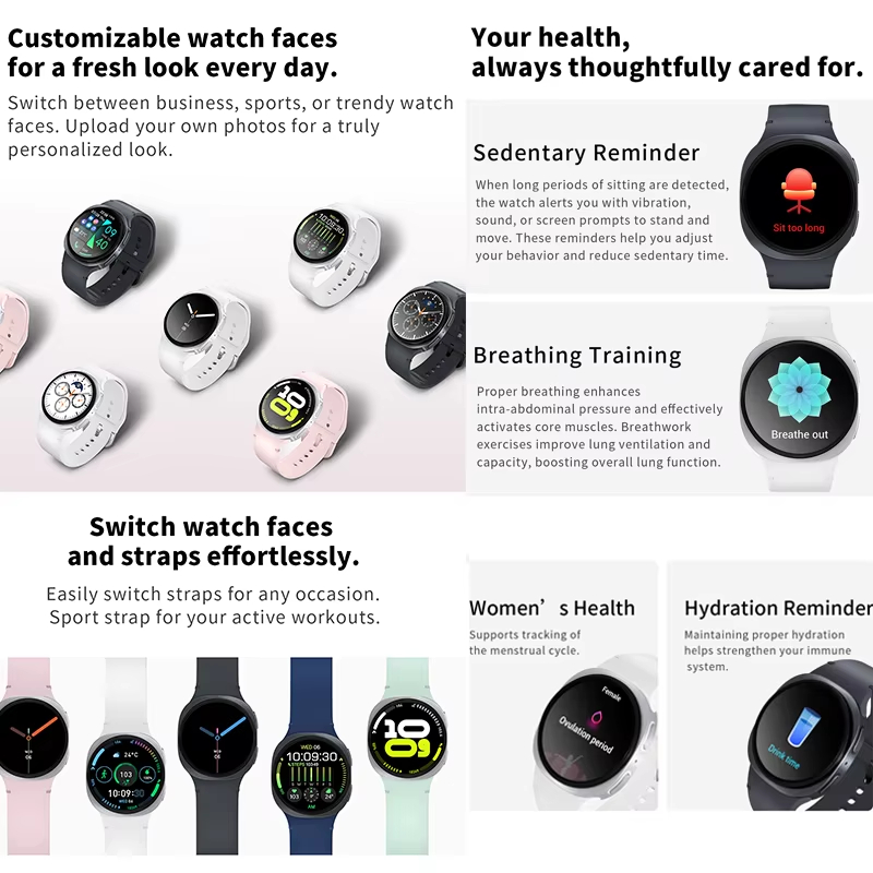 2026年ニュークラシック8 Max女性用スマートウォッチG - Outdoor Sport Smart Watch のレビューと価格