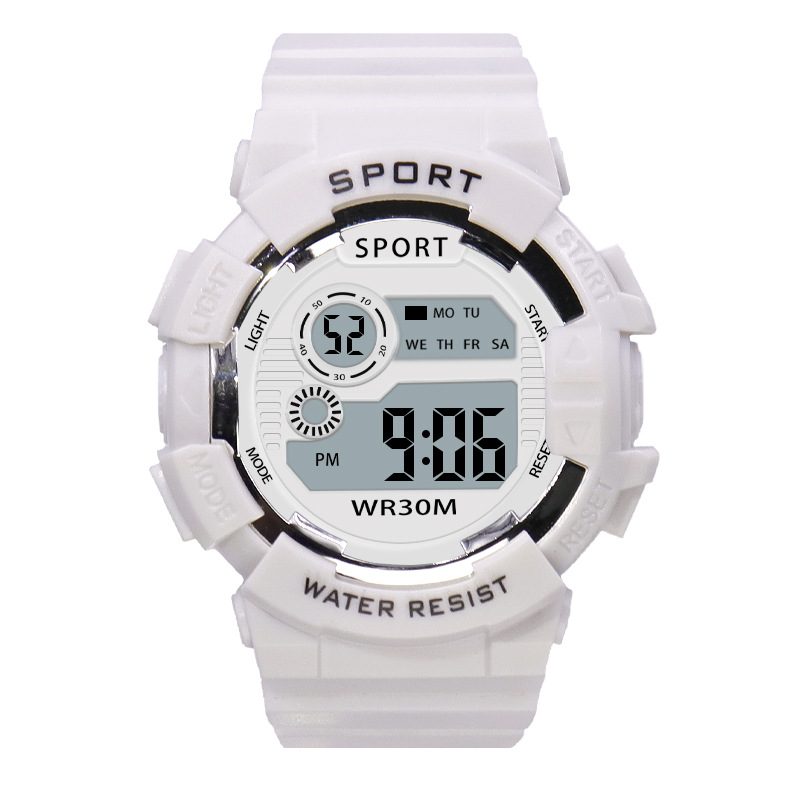 ファッションキッズ腕時計発光防水スポーツデジタル腕時計目覚ま - Outdoor Sport Smart Watch のレビューと価格