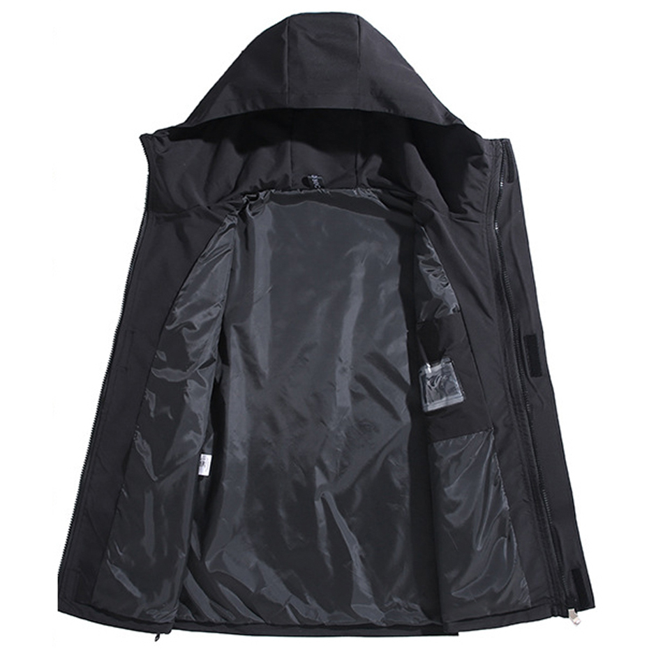 単色メンズウィンドブレーカージャケット,ラージサイズ10xl - Outdoor Sport Waterproof Jacket のレビューと価格