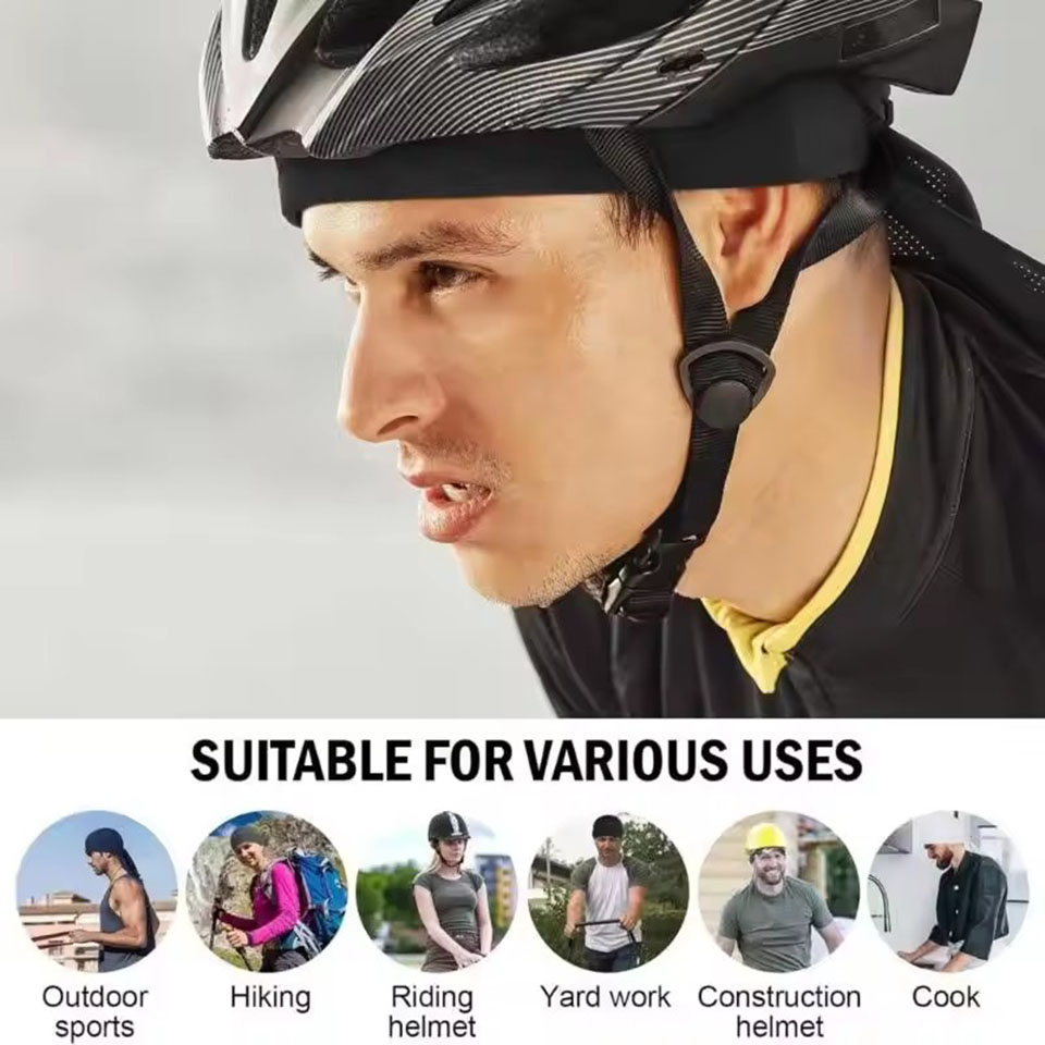 自転車ヘッドバンド 吸汗キャップ サイクリングヘッドスカーフ - Outdoor Sport Hat のレビューと価格