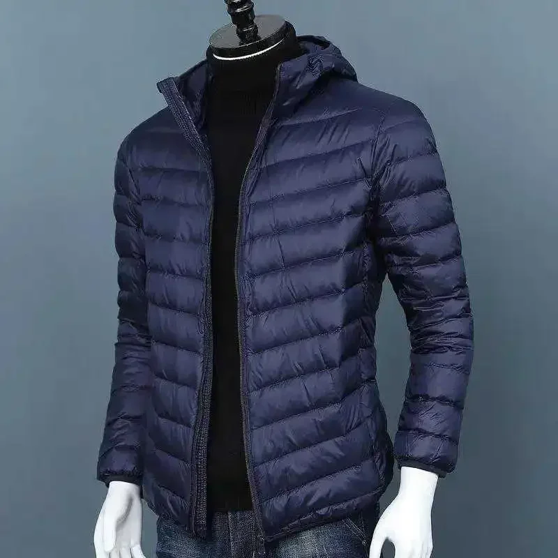 UETEEY 2024 秋冬ホワイトダックダウンジャケット男 - Outdoor Sport Winter Jacket のレビューと価格