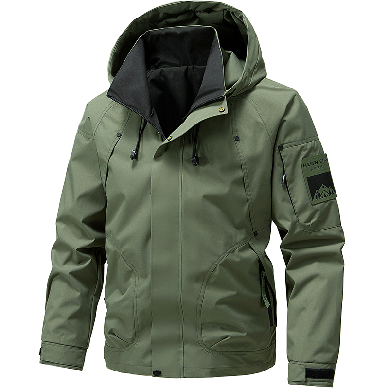2026 春防水フード付きジャケット男性屋外ソフトシェルジッ - Outdoor Sport Waterproof Jacket のレビューと価格