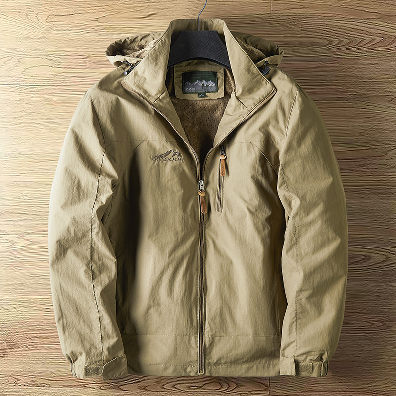 春メンズ防雨ジャケット高品質薄型通気性屋外ハイキング防風戦術 - Outdoor Sport Waterproof Jacket のレビューと価格