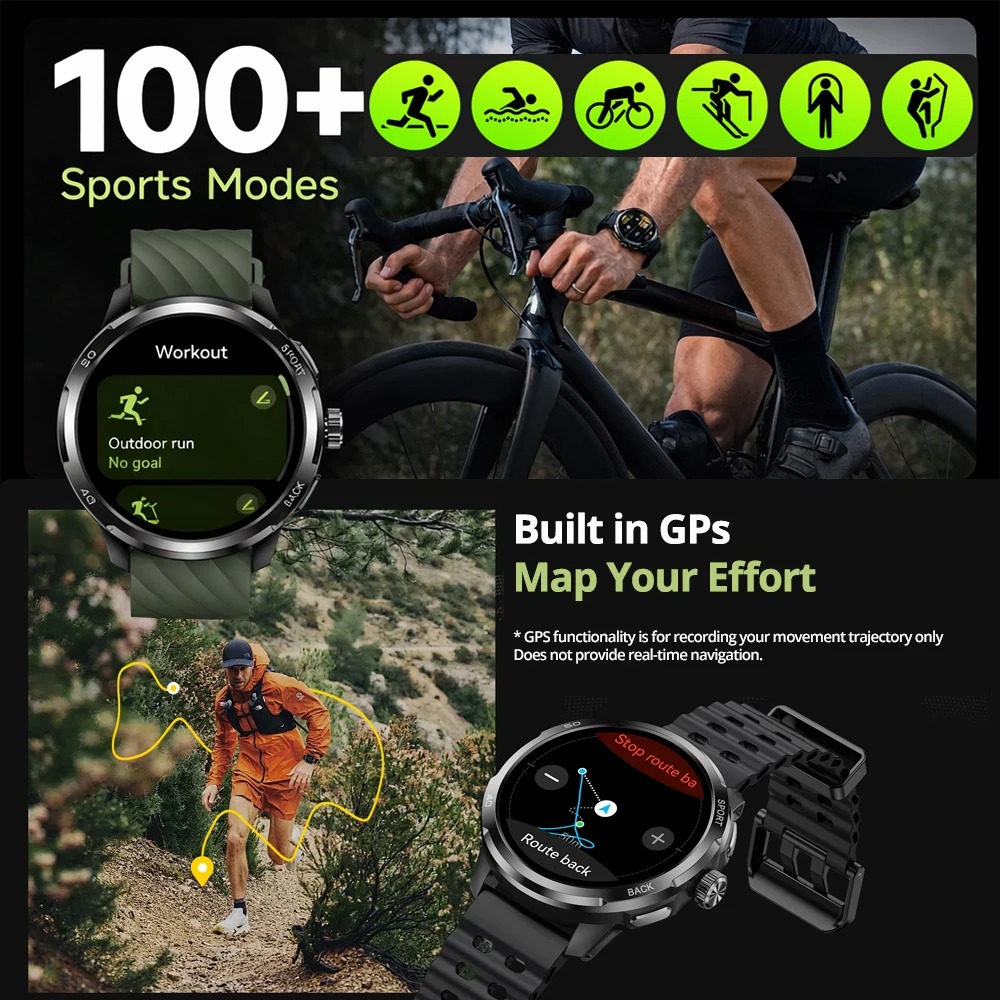Ulefone Armor Watch Pro 1.5インチ - Outdoor Sport Smart Watch のレビューと価格