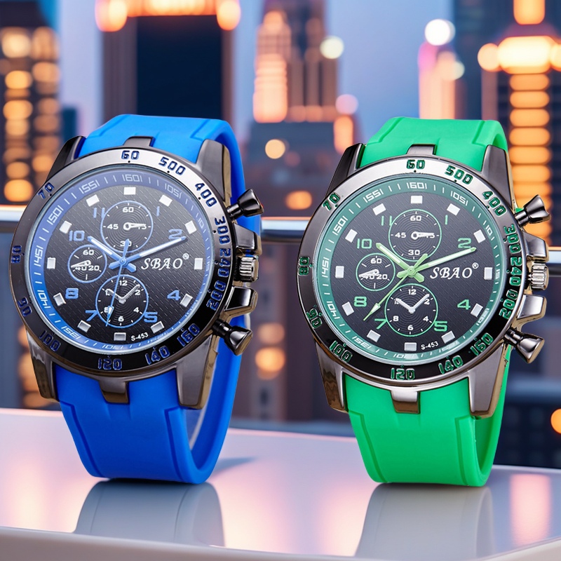 男性と女性向けの新しいクォーツ時計、学生向けスポーツシリコン - Outdoor Sport Smart Watch のレビューと価格