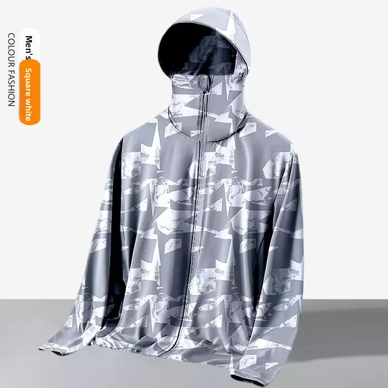 ユニセックス サマー ルーズフィット フード付き アウトドア - Outdoor Sport Jacket のレビューと価格