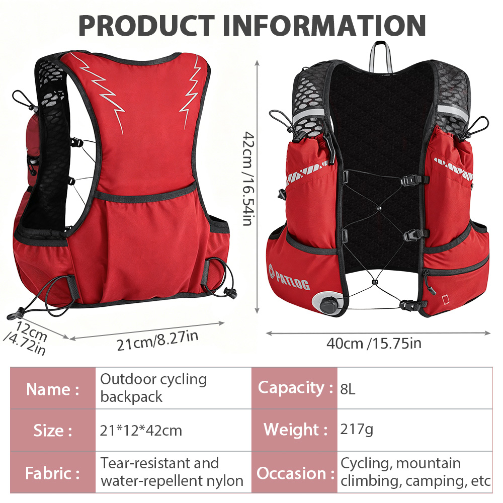 NEWBOLER 屋外トレイルランニングバックパック超軽量女 - Trail Running Vest のレビューと価格