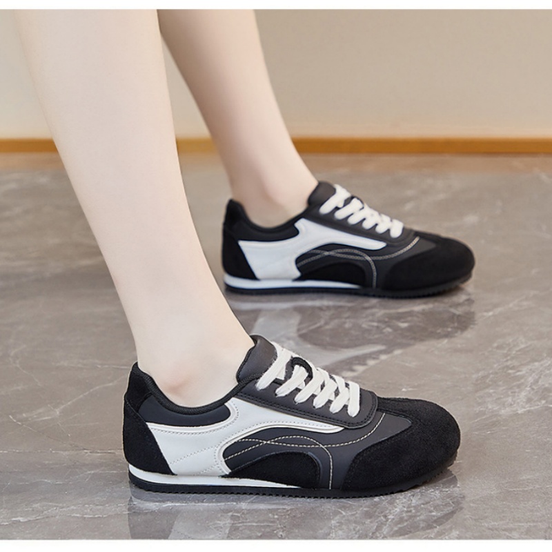 女性用革製スポーツシューズ、若者や中年向けの厚底カジュアルシ - Outdoor Sports Shoes のレビューと価格