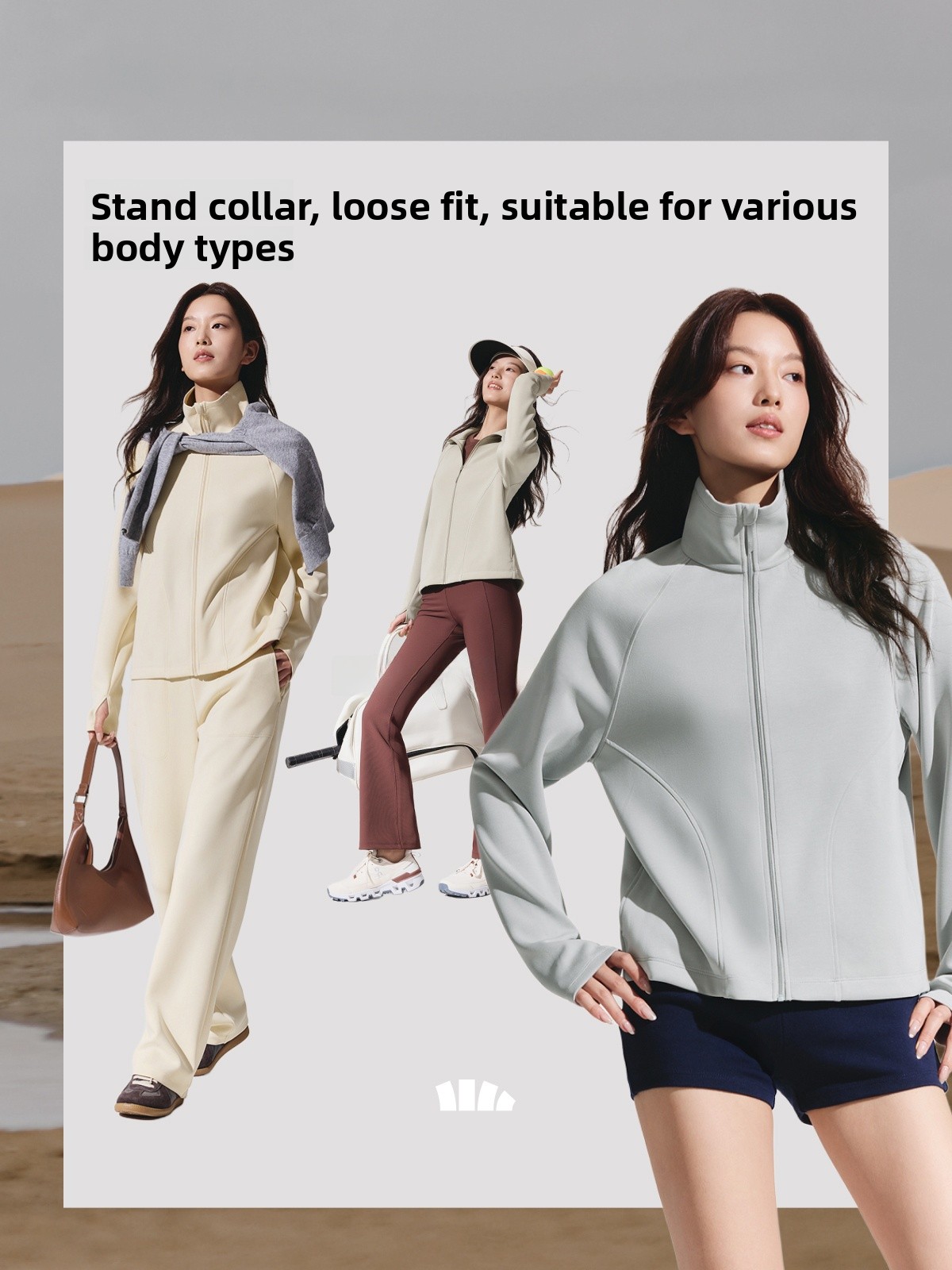 ルーズフィット レディース スポーツジャケット バナナリーフ - Outdoor Sport Jacket のレビューと価格