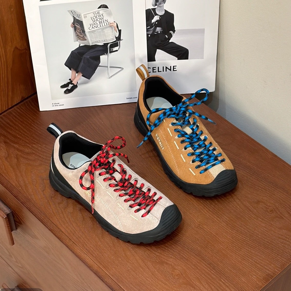 登山靴、レディースカラーブロックトレーニングシューズ、春の新 - Outdoor Sports Shoes のレビューと価格