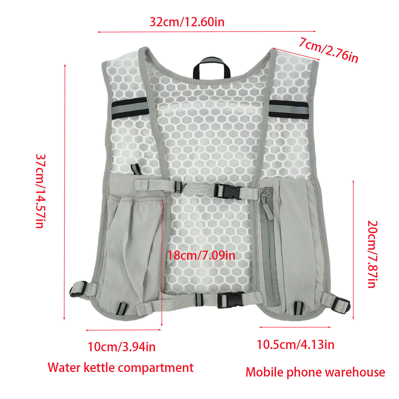 ランニングベスト 男女兼用 防水 通気性 ランニング ハイキ - Trail Running Vest のレビューと価格