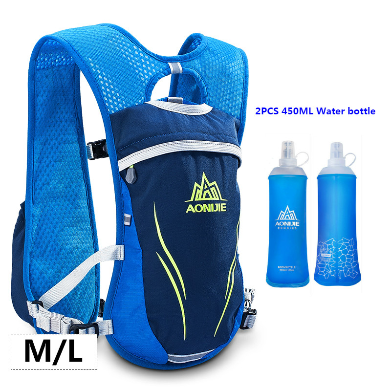 Aonijie E885新マラソン水分補給ナイロン5.5L屋 - Trail Running Vest のレビューと価格