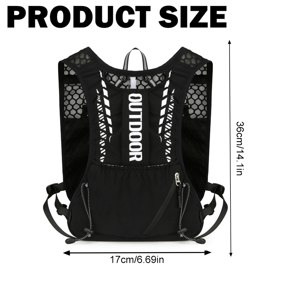 1PCS ランニングベスト 女性と男性用、軽量ハイドレーショ - Trail Running Vest のレビューと価格