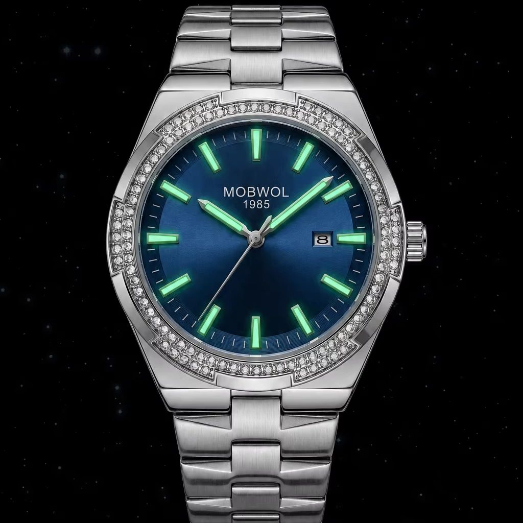 メンズステンレススチールクォーツ腕時計、傷に強いガラス、夜光 - Outdoor Sport Smart Watch のレビューと価格