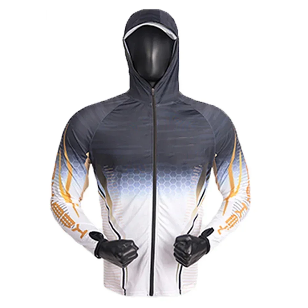 釣りシャツ屋外速乾性釣りジャージ男性 UV 衣類フード付き抗 - Outdoor Sport Jacket のレビューと価格