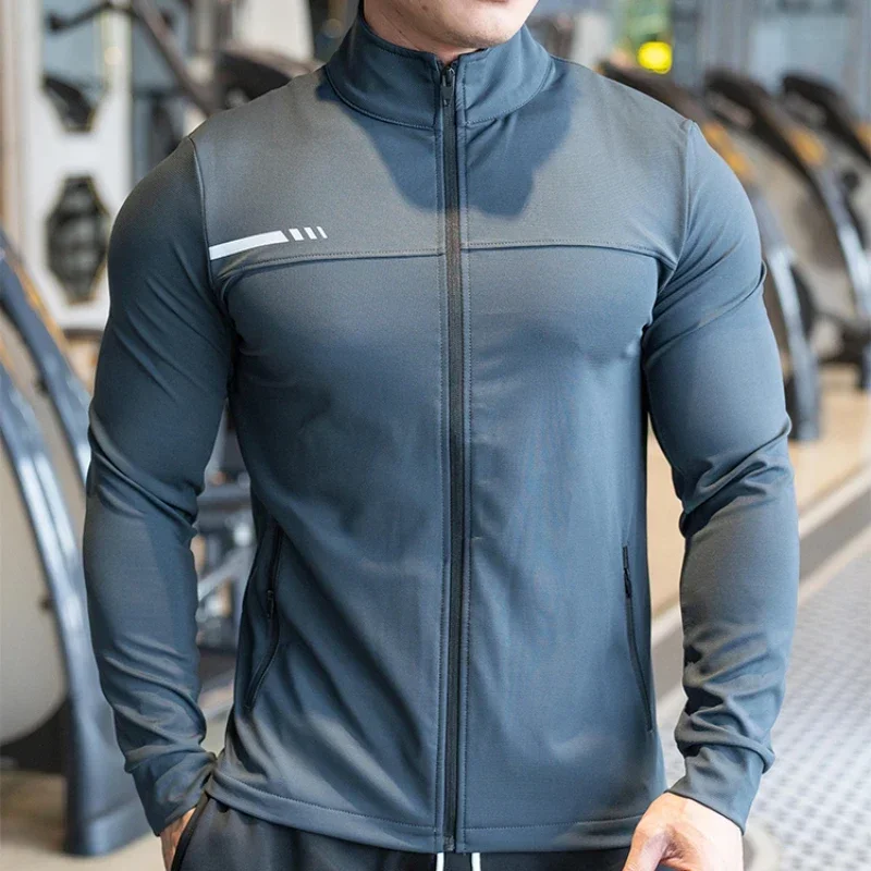 メンズジムスウェットシャツ,高品質,ランニングスポーツジャケ - Outdoor Sport Jacket のレビューと価格