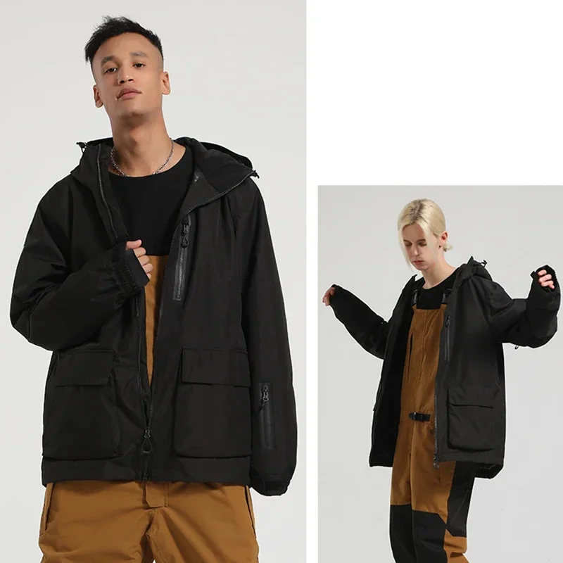 防水厚手スキージャケット、暖かい冬服、アウトドアスポーツ、ゆ - Outdoor Sport Jacket Women'S のレビューと価格