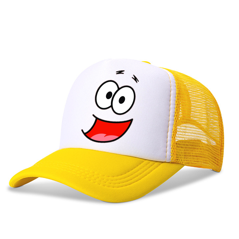 新しいスポンジボブ・スクエアパンツの野球帽、かわいい漫画のピ - Outdoor Sport Hat のレビューと価格