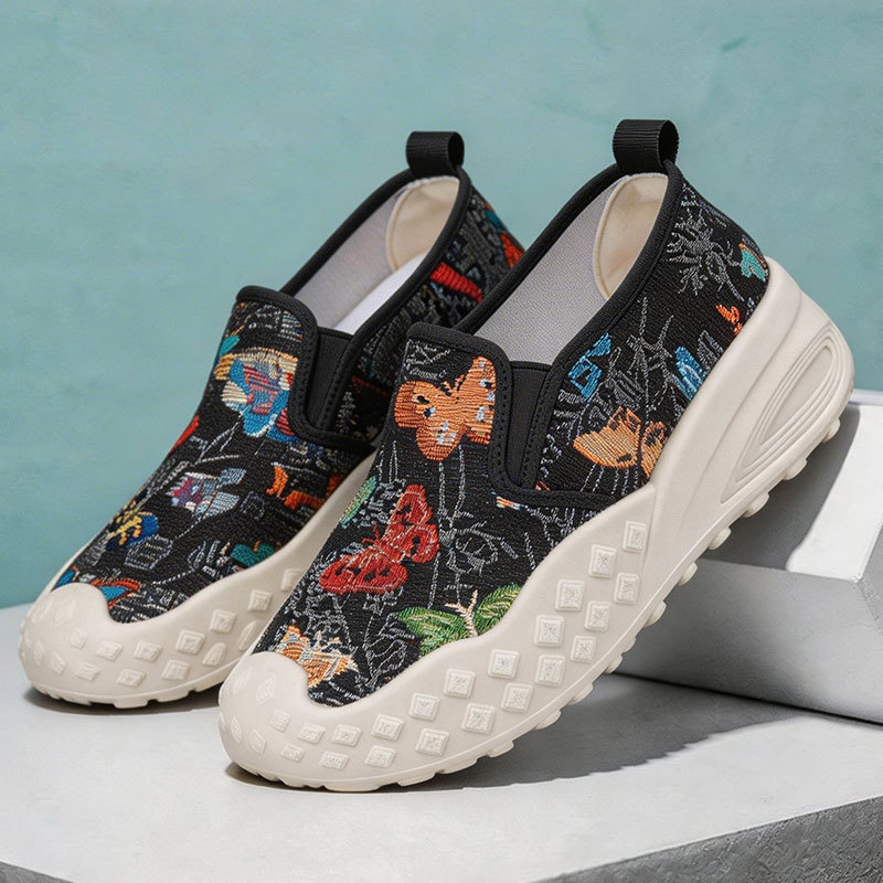 女性の靴快適で通気性のあるカジュアルスポーツアウトドア厚底プ - Outdoor Sports Shoes のレビューと価格