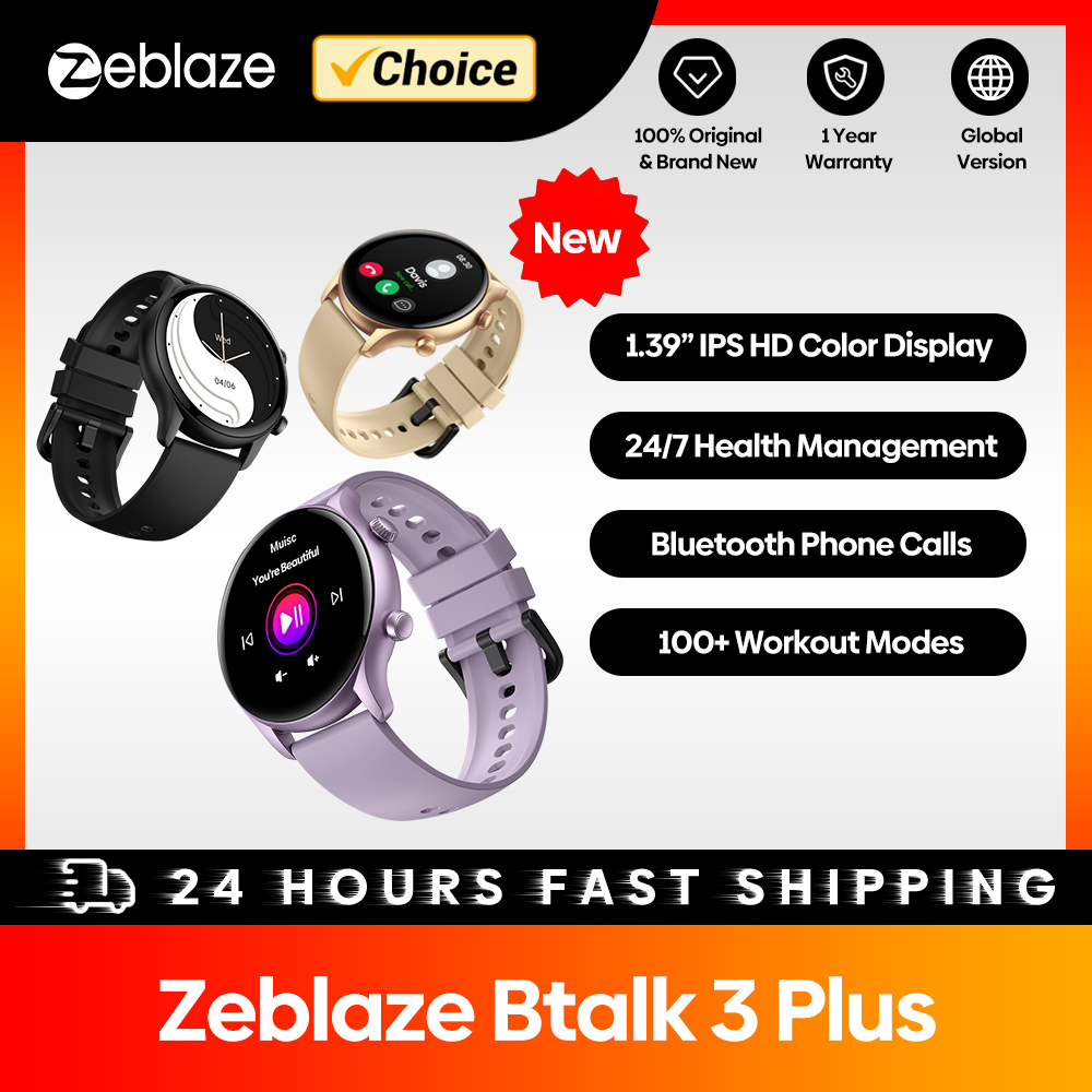新しい Zeblaze Btalk 3 Plus 音声通話ス - Outdoor Sport Smart Watch のレビューと価格