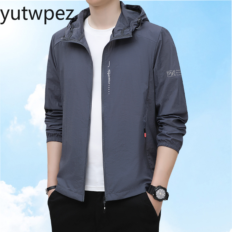 ジムスポーツウインドブレーカー超軽量コート夏屋外速乾性日焼け - Outdoor Sport Jacket のレビューと価格