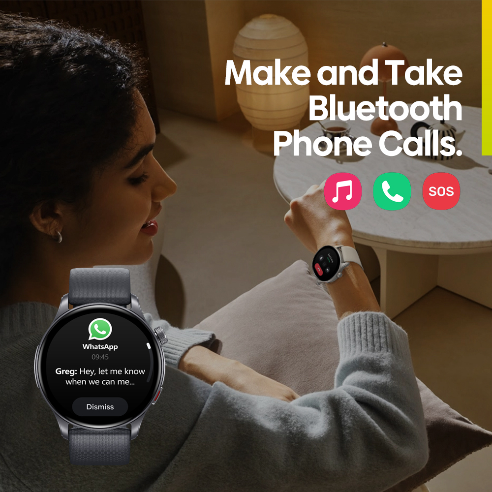 Zeblaze-btalk 3スマートウォッチ,1.43イン - Outdoor Sport Smart Watch のレビューと価格