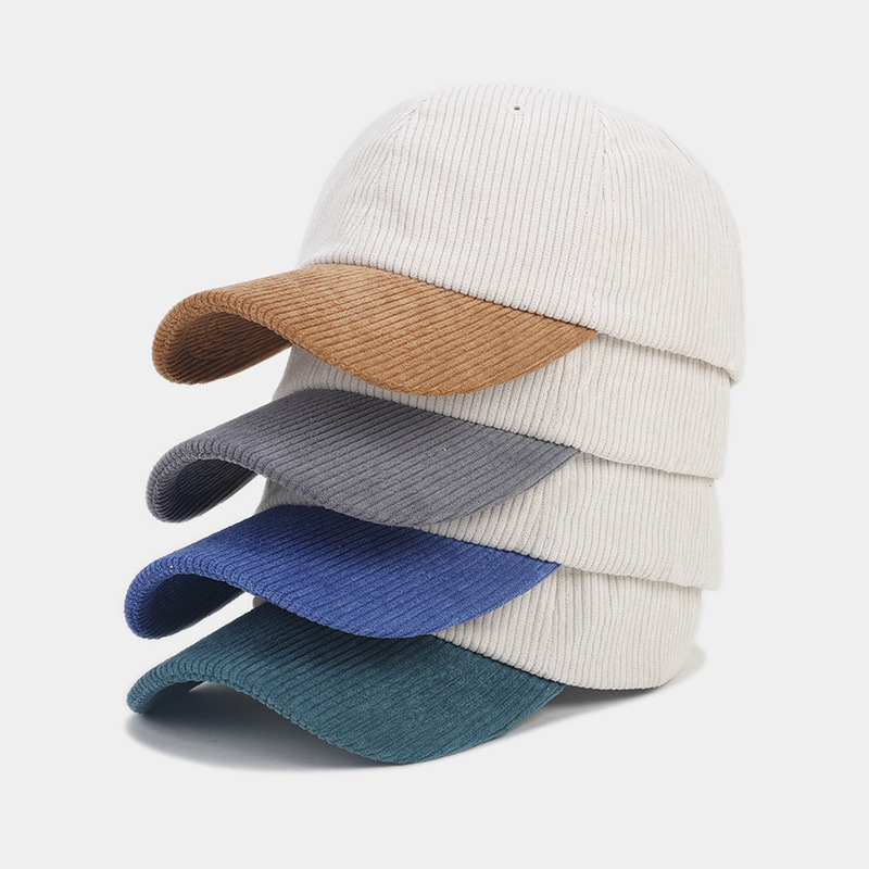 ヴィンテージコーデュロイ野球帽 男女兼用 カスタム刺繍ロゴ入 - Outdoor Sport Hat のレビューと価格