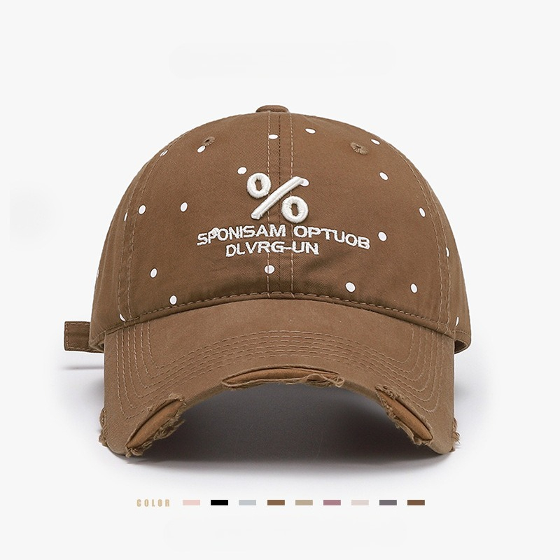 男性女性用ウォッシュドコットン調節可能なソリッドカラーベース - Outdoor Sport Hat のレビューと価格