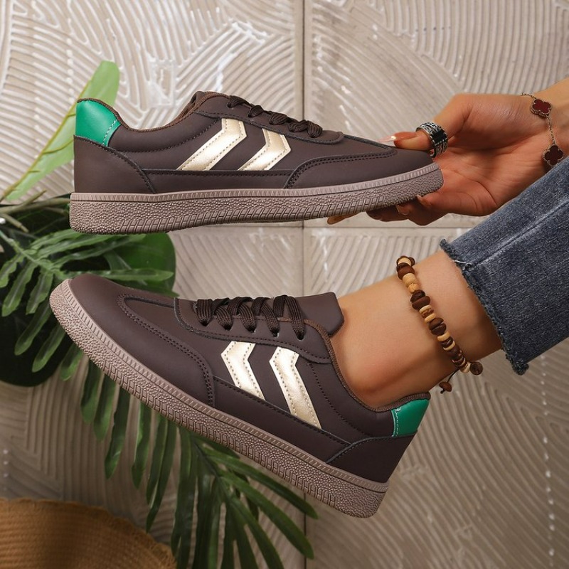 女性用レースアップファッションカジュアルホワイトスニーカー快 - Outdoor Sports Shoes のレビューと価格