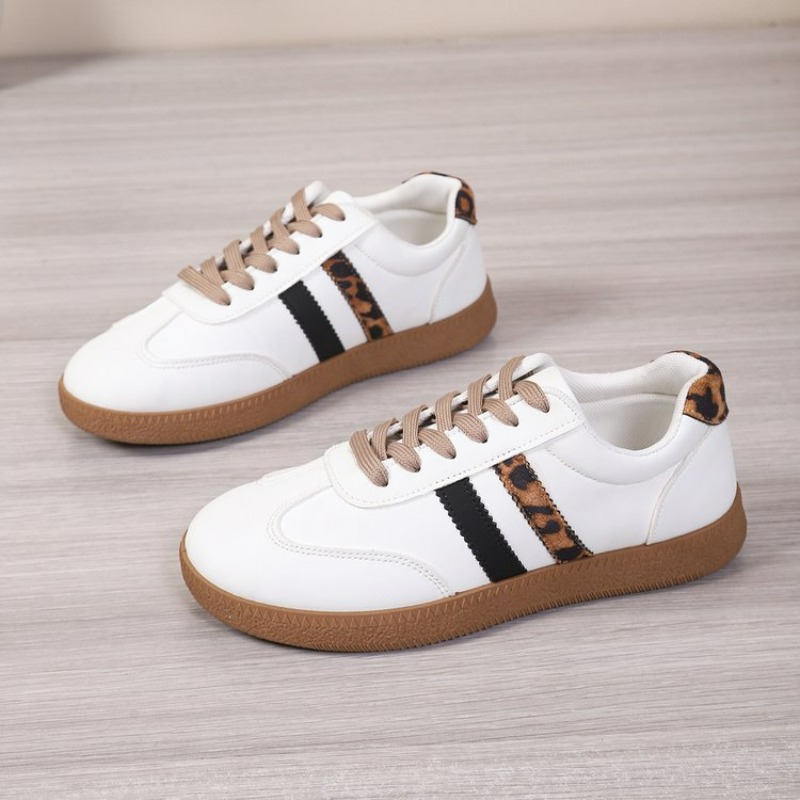 女性用レースアップファッションカジュアルホワイトスニーカー快 - Outdoor Sports Shoes のレビューと価格