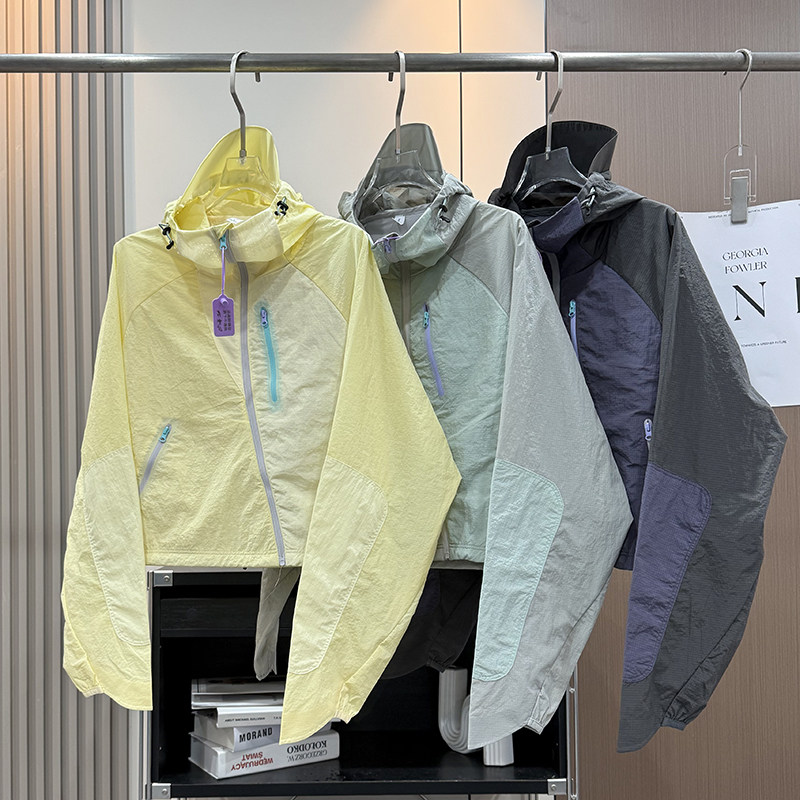 女性アウトドアスポーツハイキング軽量速乾防水防風ショート日焼 - Outdoor Sport Jacket Women'S のレビューと価格